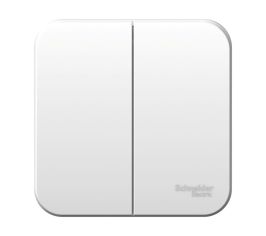 Накладные выключатели, переключатели двухклавишные