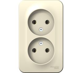 Розетки накладные двойные