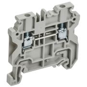 ARMAFIX Колодка клеммная CY2.5 винтовая 2,5мм2 проходная серая Ex IEK
