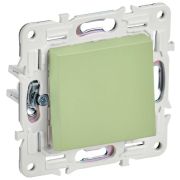 SKANDY Выключатель 1-клавишный 10А SK-V01G мятный IEK