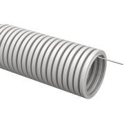 ELASTA Труба гофрированная ПВХ d=16мм с зондом (10м) IEK