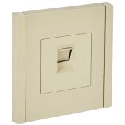 FORTE&PIANO Розетка компьютерная RJ45 кат.5E FP432 ваниль IEK