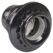 Патрон карболитовый с кольцом Пкб27-04-К11 Е27 черный стикер на изделии