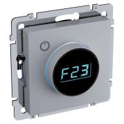 BRITE Термостат электронный с индикацией ТС10-1-БрБ белый IEK