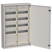 TITAN 5 Корпус металлический ЩРн-120 (2х60) 835х570х140мм IP31 серый (одна дверь) IEK