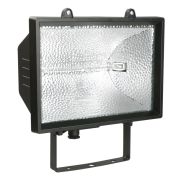 Прожектор ИО1000 галогенный черный IP54 IEK