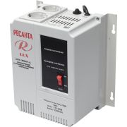 Стабилизатор напряжения АСН-1000 Н/1-Ц Lux 1ф 1кВт IP20 настен. релейный с двумя розетками Ресанта 63/6/14