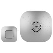 Звонок беспроводной BIONIC Silver ЭРА Б0017749