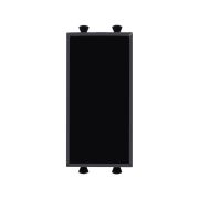 Заглушка 1мод. Avanti «Черный квадрат» модульная DKC 4402991