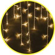 Гирлянда светодиодная «Бахрома» 93 688 NGF-D029-02 4.7х0.6м 240LED WW IP44 BL Navigator 93688