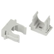 Держатель для труб (клипса) d20мм для прямого монтажа CLIP-20-G-MP сер. (уп.100шт) Эра Б0062104