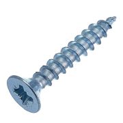 Саморез универсальный 4.0х40 потай бел. цинк (уп.15шт) европодвес СТРОЙМЕТИЗ 2150671