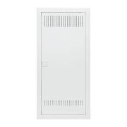 Щит комбинированный встраив. Nova 2 DIN-рейки + 2 монтаж. платы 4 габарит IP41 с метал. перфорированной дверью EKF nv-cb-pmd-2+2