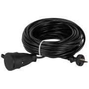 Удлинитель-шнур 1х0м без заземл. ПВС 2х0.75 GREEN LINE BUH-6-20m Эра Б0065138