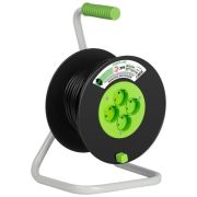 Удлинитель на пластик. катушке 4х40м без заземл. KAT-2x1.5-40m Greenline ПВС 2х1.5 Эра Б0065088