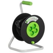 Удлинитель на пластик. катушке 4х30м с заземл. KAT-3x1-30m Greenline ПВС 3х1 Эра Б0065086