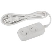 Удлинитель 2х1.5м без заземл. ПВС 2х0.75 UDL-10-215 Greenline Эра Б0065055