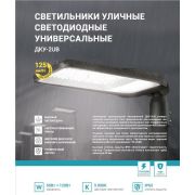 Светильник уличный линзованный светодиодный ДКУ-2UB 120Вт 230В 5000К 15000лм 125лм/Вт универсальный IP65 NEOX 4690612057439