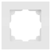 Рамка 1-м СП Accent 6-501-01М бел. матов. Intro Б0063730