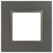 Рамка 1-м Elegance 14-5011-16 Classic для розеток и выключателей титан Эра Б0065823