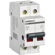 Выключатель нагрузки 2п ВН-32 GENERICA 63А