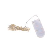 Гирлянда светодиодная «Роса» с крупными каплями 2м 20LED бел. IP20 2хCR2032 (в комплекте) Neon-Night 302-005