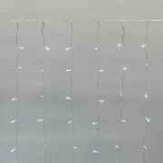 Гирлянда светодиодная «Светодиодный Дождь» 2х1.5м 150LED бел. 5.1Вт 230В IP44 эффект мерцания прозр. провод Neon-Night 235-515