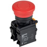 Кнопка «Грибок» d22мм 1НО+1НЗ MASTER без фиксации красн. IEK MI-BG60-11M-3-21-K04