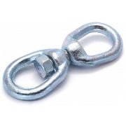 Вертлюг петля-петля 10мм оцинкованный 2 шт.