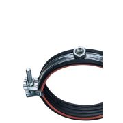 Хомут высокой нагрузки Mayer д/труб 4' (108-116мм) гайка М12 и уплотн. с красной полосой