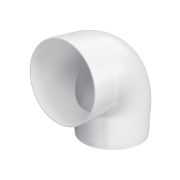 Колено круглое пластиковое 90° D100