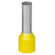 Наконечник-гильза 6-14мм с изолированным фланцем,  желтый