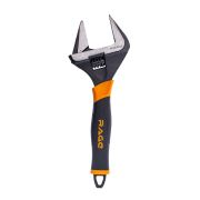 Ключ разводной с тонкими губками и широким зевом раскрытие до 60 мм 300 мм