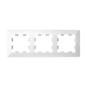 ATLASDESIGN AIR 3-постовая РАМКА, ЛОТОС/дымчатый белый