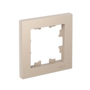 ATLASDESIGN рамка однопостовая, ПЕСОЧНЫЙ