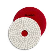 Круг шлифовальный алмазный гибкий 100 мм P100 черепашка для керамогранита АГШК мокрое шлифование