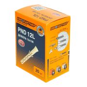 Дюбель распорный 12х100 нейлон удлиненный (20 шт)