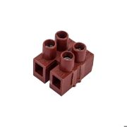 Клеммник 2П 150 градусов 450V 24А 2.5мм.кв фибергласс