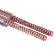 Кабель акустический 2х0,5 мм2, прозрачный BLUELINE, 100 м