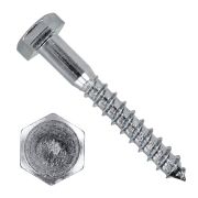 Шуруп DIN571 8х80 сантехнический оцинкованный 4шт