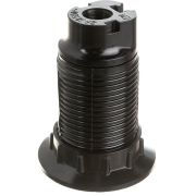 Патрон люстровый Е14 карболитовый с кольцом черный