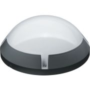 Светильник светодиодный ДБП-13w 4000K 1150 Лм круглый пластиковый IP65 черный