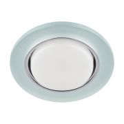 Светильник встраиваемый со светодиодной подсветкой DK LD51 FR GX53 белый матовый