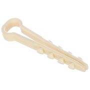 Дюбель-хомут ДХП 10–5 (бел) (100шт)