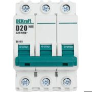 Выключатель автоматический ВА-101 3P 20А D 4.5кА