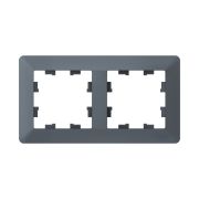 ATLASDESIGN AIR 2-постовая РАМКА, ГРИФЕЛЬ/дымчатый черный