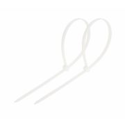 Хомут-стяжка кабельная нейлоновая 120x2,5 мм, белая, упаковка 100 шт, REXANT