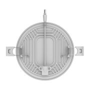 Светильник светодиодный ДВО 24 Вт 2400 Лм 4000К AC 220В IP20 круг D 170х27 мм, монтажный d 155 мм пластик безрамочный Frameless