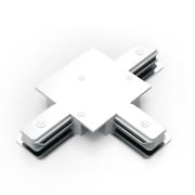 Коннектор для встраиваемых трековых шинопроводов AC 220В Белый IP20 Т-образный Track