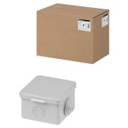 Распаячная коробка ОП 65х65х50мм, крышка, IP54, 4 входа